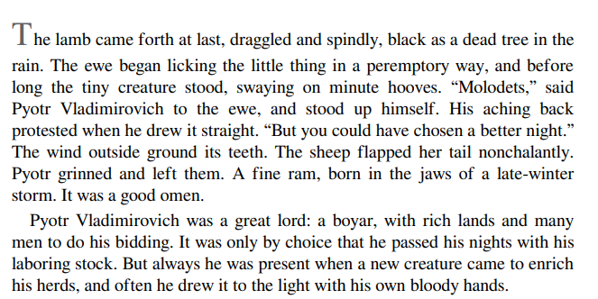 The Bear and the Nightingale by Katherine Arden