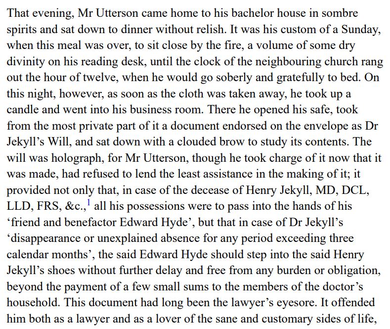 The strange case free PDF