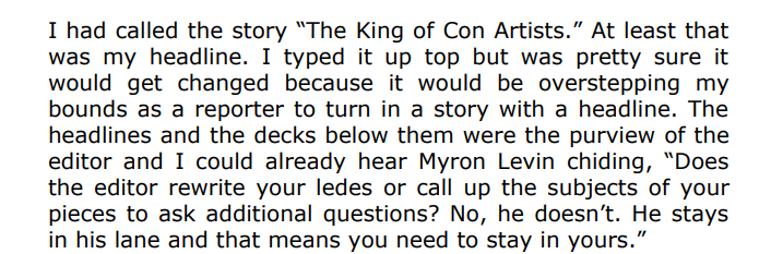 Fair Warning by Michael Connelly