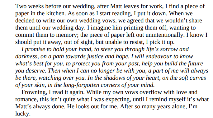 The Vow by Debbie Howells