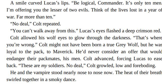 Cowboy in Wolf’s Clothing by Kate Ballenger 