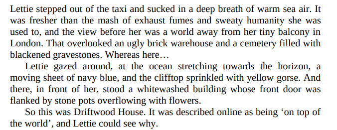 A Letter to the Last House Before the Sea by Liz Eeles