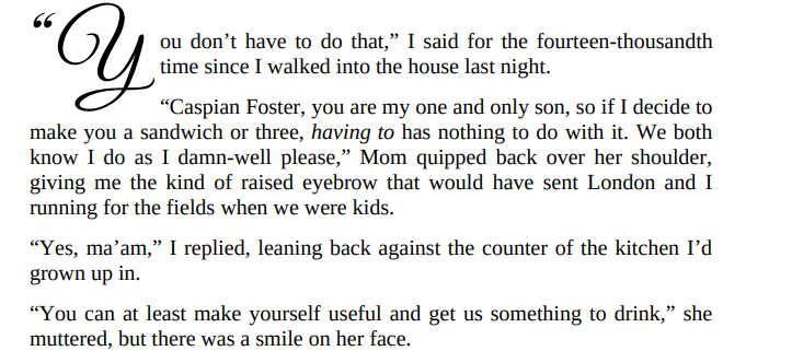 Caspian by Samantha Whiskey