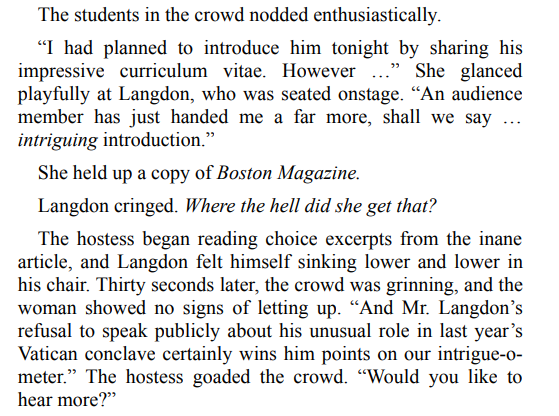 The Da Vinci Code by Dan Brown