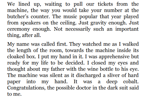 Blue Ticket by Sophie Mackintosh