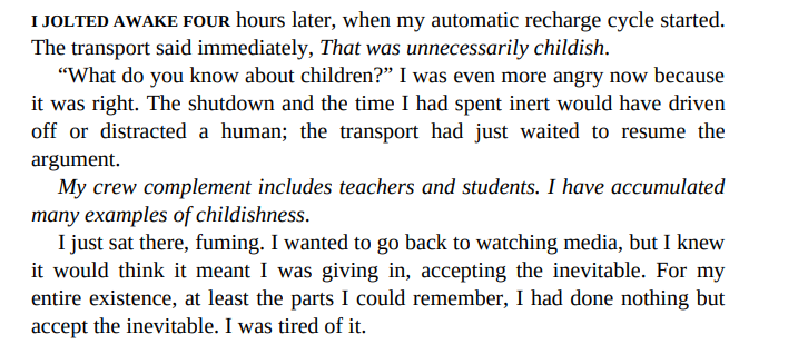 Artificial Condition by Martha Wells