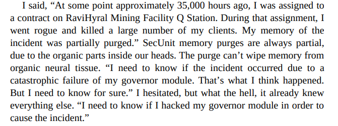 Artificial Condition by Martha Wells