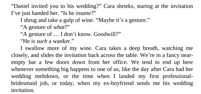 The Secret Bridesmaid by Katy Birchall