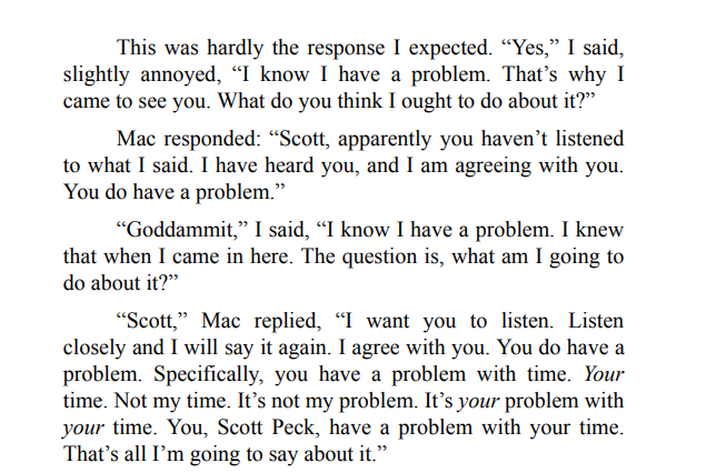 The Road Less Traveled by M. Scott Peck 