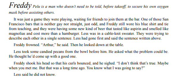 Less by Andrew Sean Greer