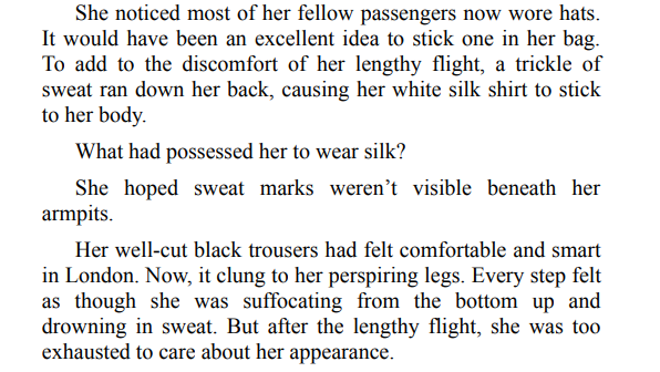 Heat In The Desert by Angelina Kalahari