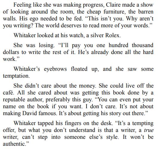 An Unfinished Story by Boo Walker