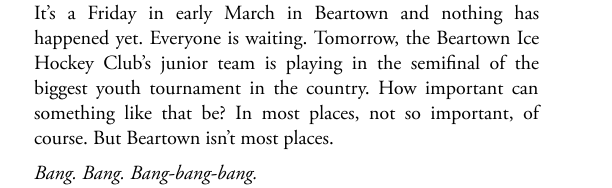 Beartown By Fredrik Backman