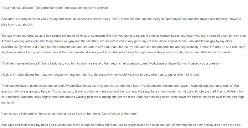 Red Stiletto by Sandisiwe Gxaba