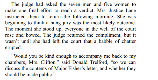 Cometh the Hour by Jeffrey Archer