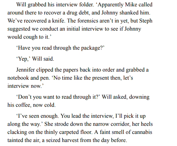 Don’t Turn Around by Caroline Mitchell