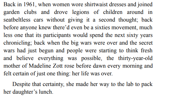 Lessons in Chemistry by Bonnie Garmus