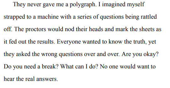 Spilled Milk By K. L. Randis