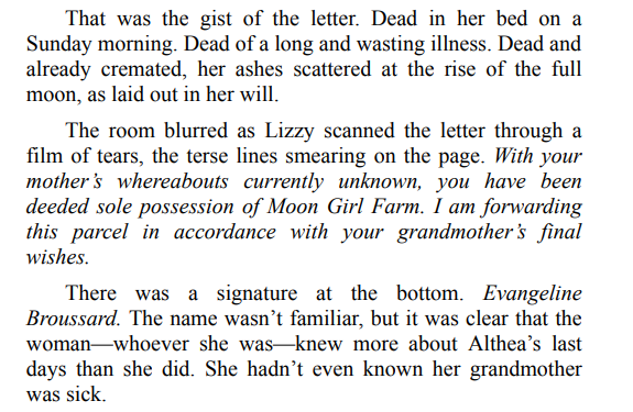 The Last of the Moon Girls By Barbara Davis