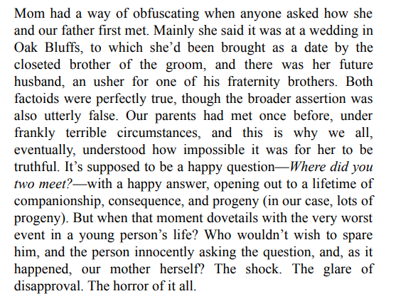 The Latecomer by Jean Hanff Korelitz