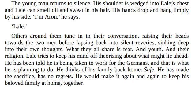 The Tattooist of Auschwitz by Heather Morris 