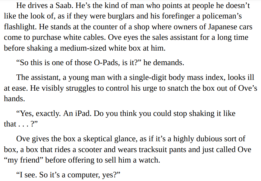 A Man Called Ove by Fredrik Backman