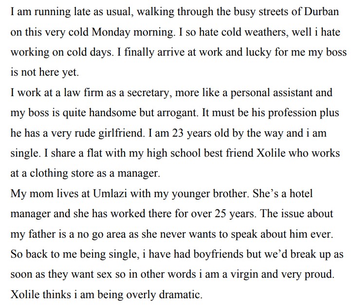 A Sudden Twist by Zanele Lynn Ngidi 