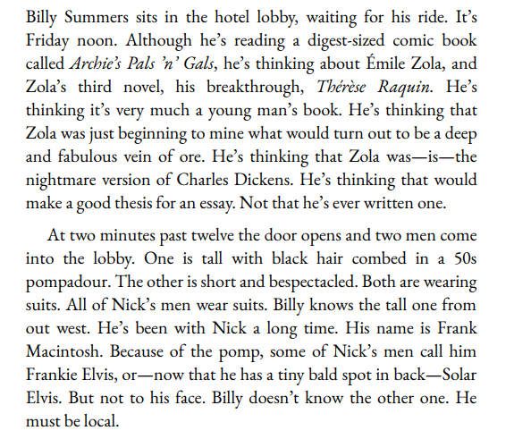 Billy Summers by Stephen King