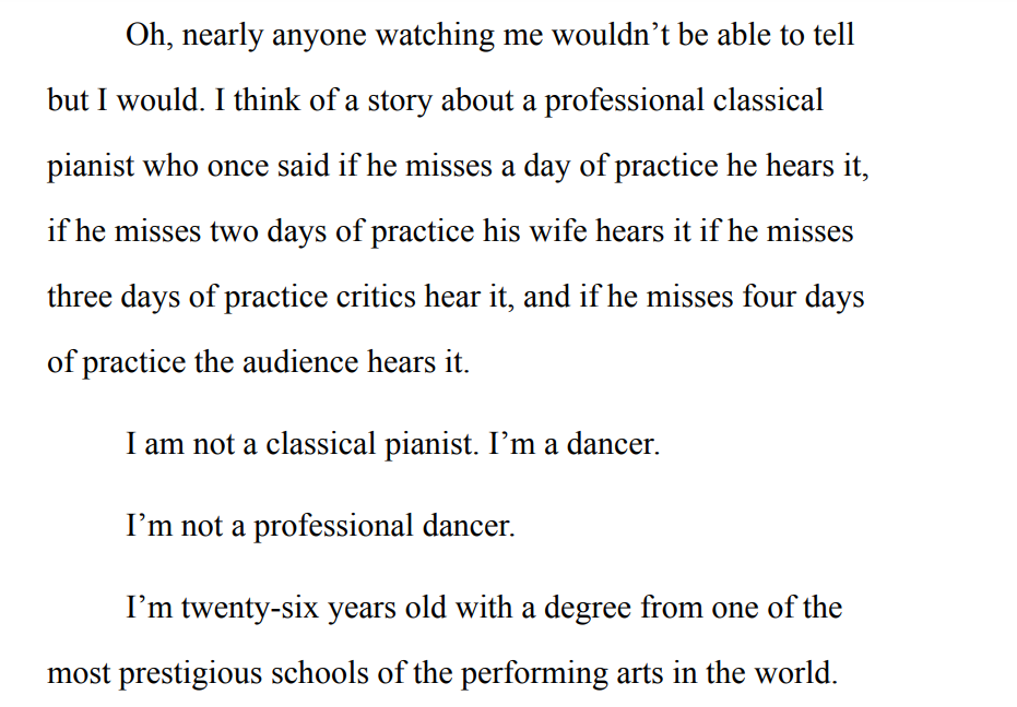 DADDY’S TINY LITTLE DANCER BY JESS WINTERS