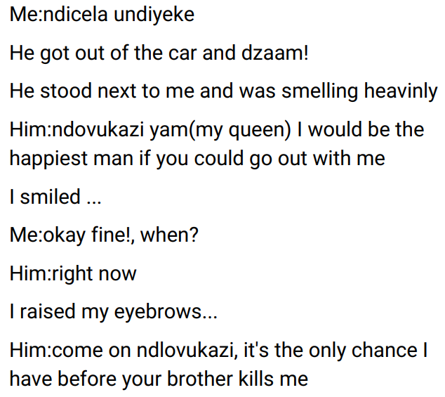 Diary ka Omphile: My Gangster Bae