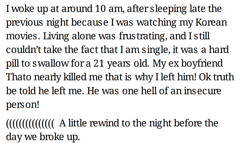 In Love With A Blind Guy 