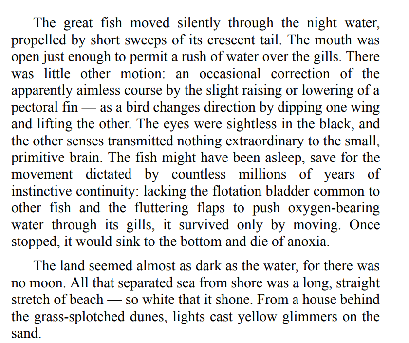 Jaws by Peter Benchley