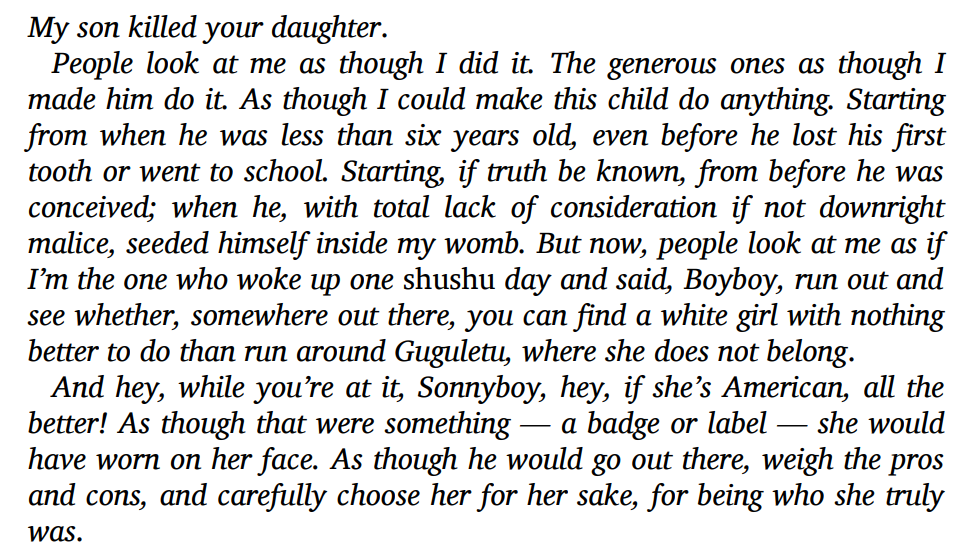 Mother To Mother by Sindiwe Magona 