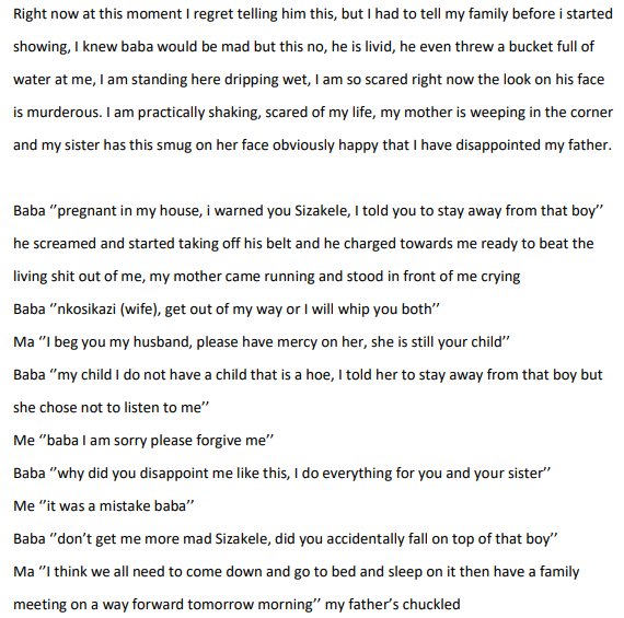 Siza’s Tribulations by Beth Machobane 