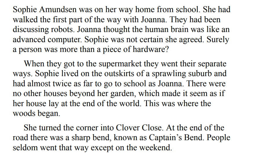 Sophie’s World by Jostein Gaarder 