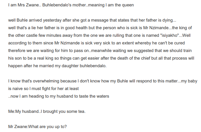 Stolen Throne by Leleti Langa 