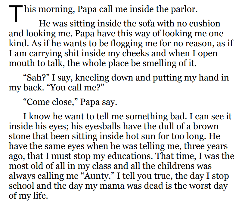 The Girl with the Louding Voice by Abi Daré