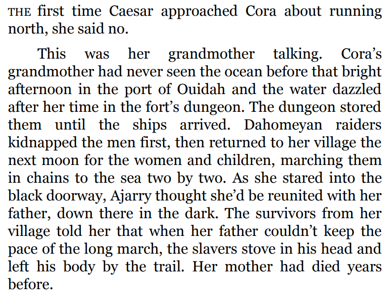 Underground Railroad by Colson Whitehead