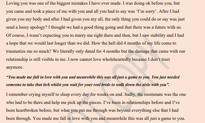 The Diaries of South African Females By Mbali S Ngidi 