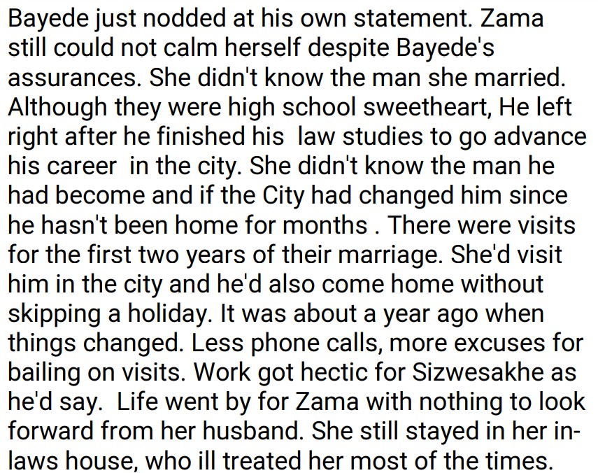 When The End Comes To Be 