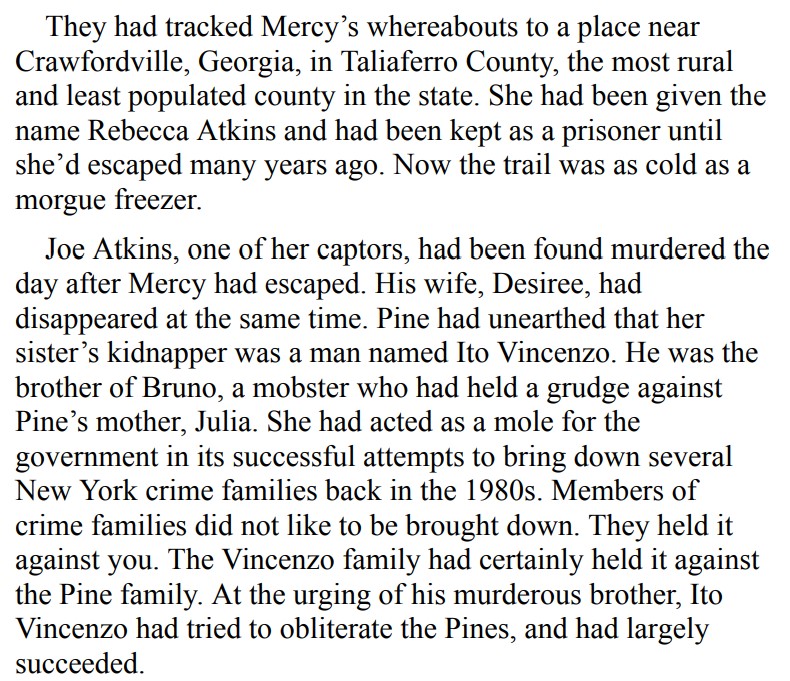 Mercy by David Baldacci 