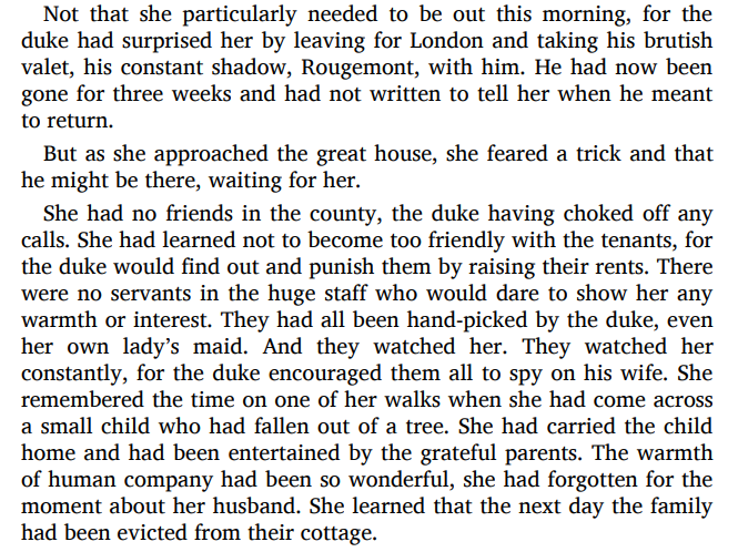 Her Grace’s Passion by M. C. Beaton 