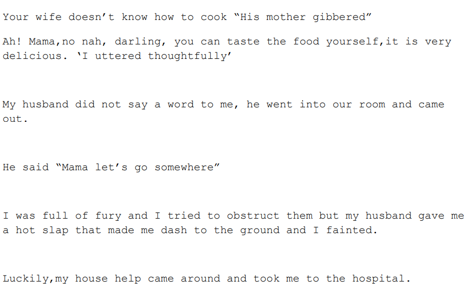 MY WICKED MOTHER IN-LAW by Mezuo