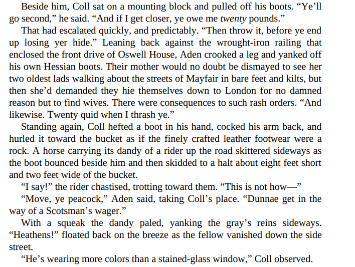 Scot Under the Covers by Suzanne Enoch 