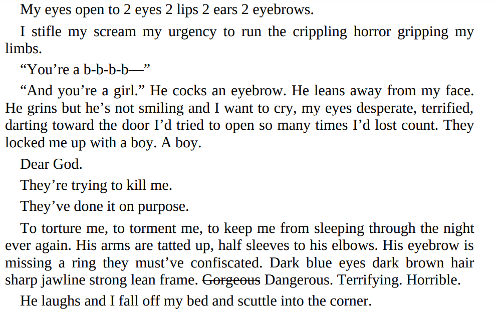 Shatter Me by Tahereh Mafi 