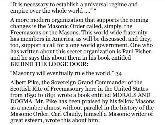 The New World Order by Ralph Epperson PDF