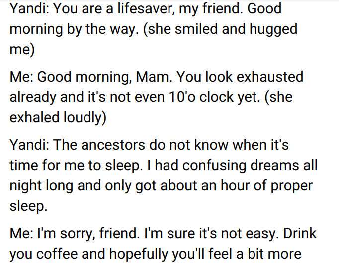 The life of Othunyiweyo by Nonkosi Makhosi