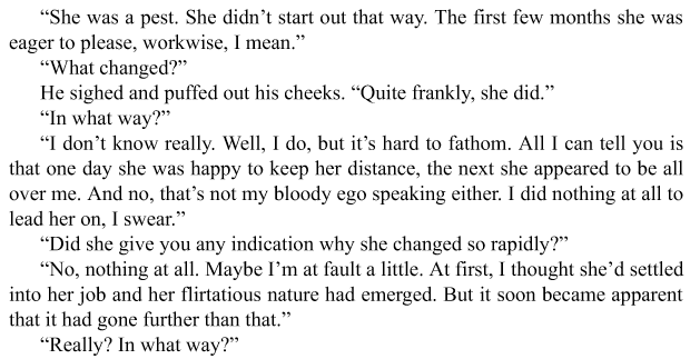 The Lies She Told by M.A. Comley 