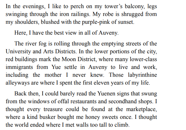 Violet Made of Thorns By Gina Chen 