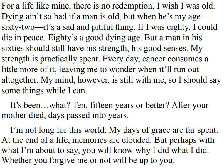 Don't Cry for Me by Daniel Black